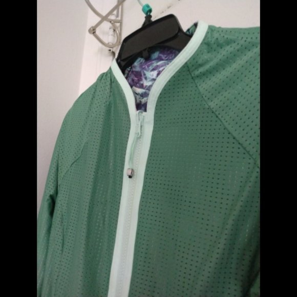 Lululemon Find Your Bliss Reversible Full Zip Womens Jacket Sz 8 - Picture 7 of 10